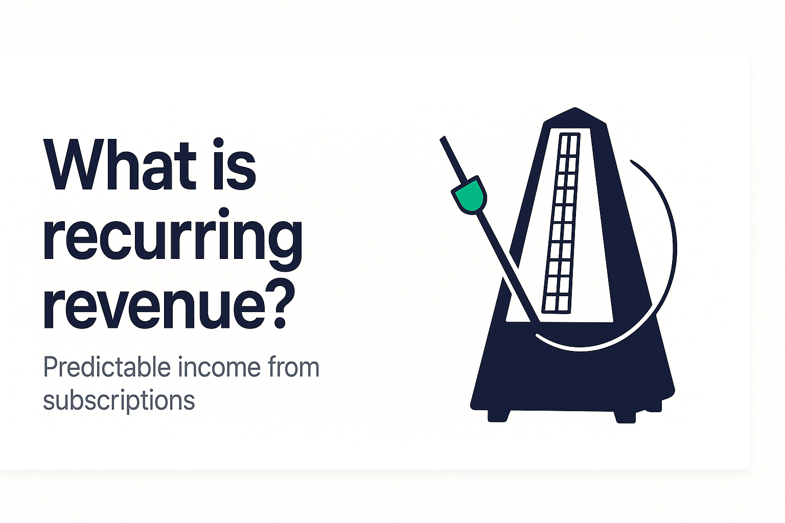 What is recurring revenue? — Subi glossary