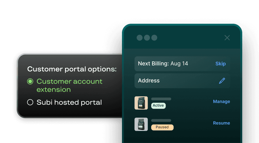 Most intuitive customer portal